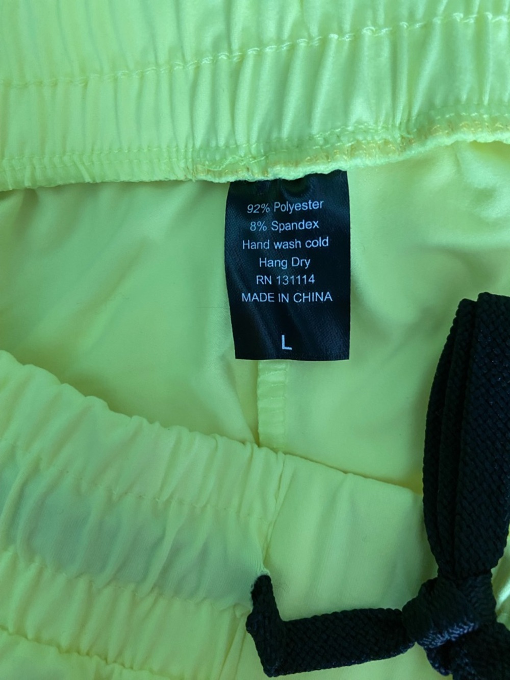 Women’s Neon Yellow Cargo Jogger Pants - Picture 8 of 8